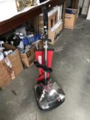 A Hoover vacuum cleaner