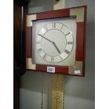 A Seiko wall clock.