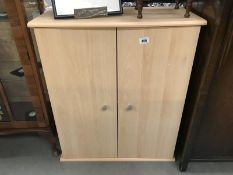 A 2 door office cupboard