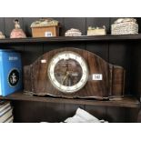 A 1930's Westminster chime mantle clock