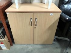 A 2 door office cupboard