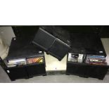 3 CD cabinets/boxes including contents