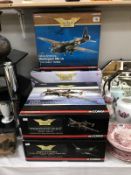 4 boxed Corgi Aviation Archive model aeroplanes - AA37204 Handley Page Halifax,