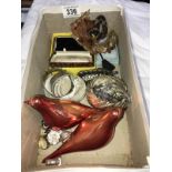 A quantity of miscellaneous items including costume jewellery etc.