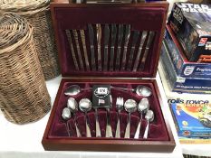 A 44 piece (setting for 6) canteen of cutlery by Cooper Ludlam
