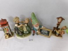 A Goebel 'The Merry Co-boys' gnome figurine,