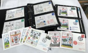 2 albums of over 80, 1970's first day covers,