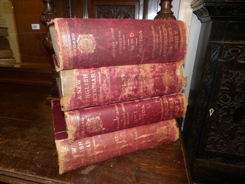 13 volumes of 'A New English Dictionary'. - Image 2 of 3