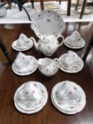 A Royal Albert 'Minuet' 22 piece tea set