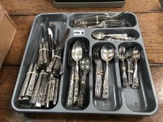 A good selection of community cutlery