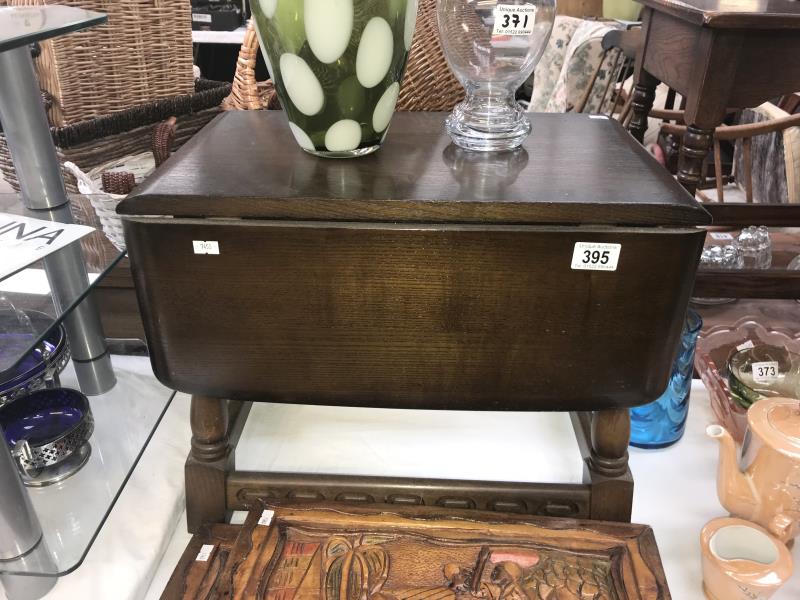 A small drop leaf table