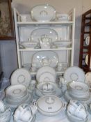 In excess of 100 pieces of Noritake 'Tampa' pattern tea and dinnerware.
