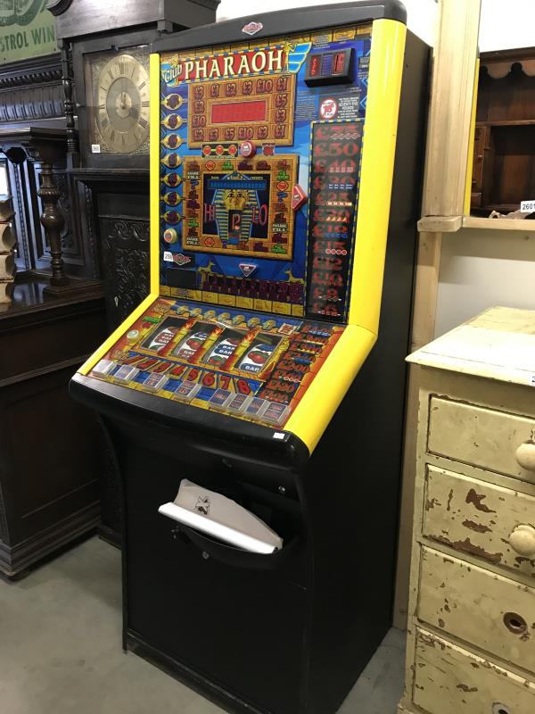 A Club Pharaoh fruit machine by Reflex Gaming Ltd.