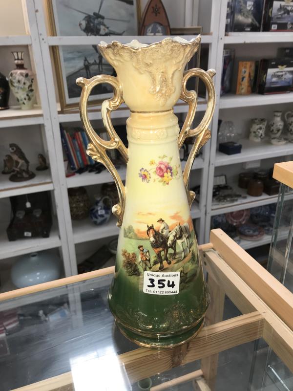 2 lidded urns & 2 vases A/F - Image 6 of 6
