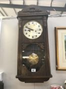 An Edwardian 1930's wall clock