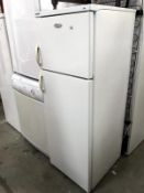 A Whirlpool fridge freezer