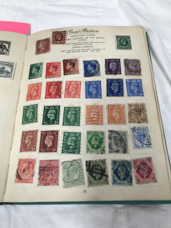 A Nelson stamp album of international stamps - Image 5 of 6