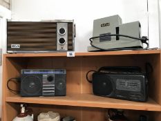 3 radios (HMV Marlborough, Roberts RP16,