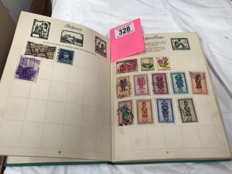 A Nelson stamp album of international stamps - Image 2 of 6