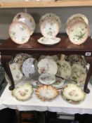 A large quantity of 19th and 20th Century collectors plates