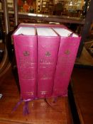 A 2003 107th edition Burke's Peerage in 3 volumes.