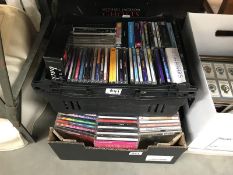 A collection of CD's