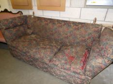 A large 'Knoll' end sofa.