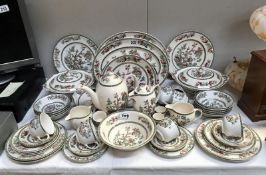 A Johnson Bros Indian tree dinner service