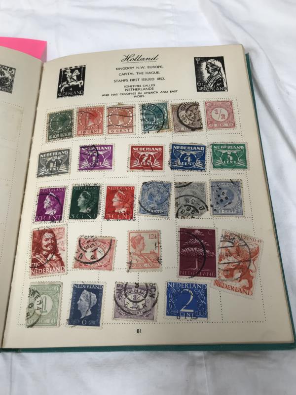A Nelson stamp album of international stamps - Image 6 of 6