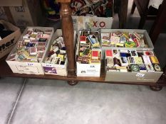 5 boxes of vintage matchboxes