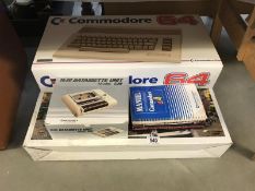 A boxed Commodore 64C Hollywood edition