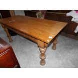 A good quality oak table.