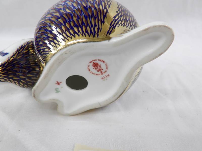 A Royal Crown Derby badger (no stopper). - Image 2 of 2