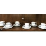 A Royal Standard tea set (1 cup a/f)