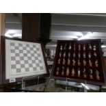 A top quality chess set.