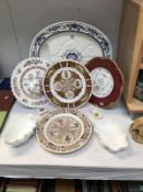 9 items of collectable china including, Coalport bowls, Goss Malta Pill Box,