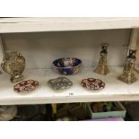 A quantity of oriental plates & dishes (some A/F)