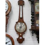 A 19th century banjo barometer.