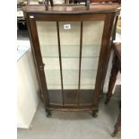 A 1930's display cabinet