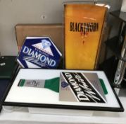 3 iluminated pub signs (new)