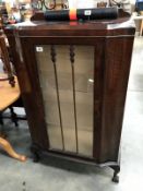 A 1950's china cabinet.