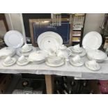 A Royal Doulton dinner set.