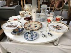 A mixed lot of china including Wedgwood, Susie Cooper etc.
