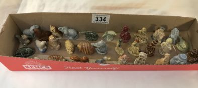 Over 30 Wade whimsies including nursery rhyme collection