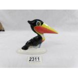 An original Carlton ware toucan.