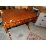 A Victorian mahogany sofa table.