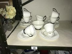 A Royal Albert tea set.