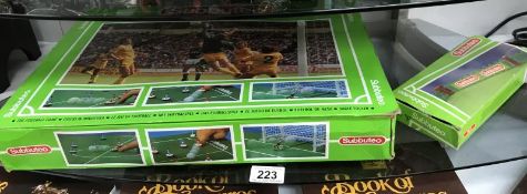 A boxed Subbuteo set etc.