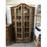A large display cabinet.
