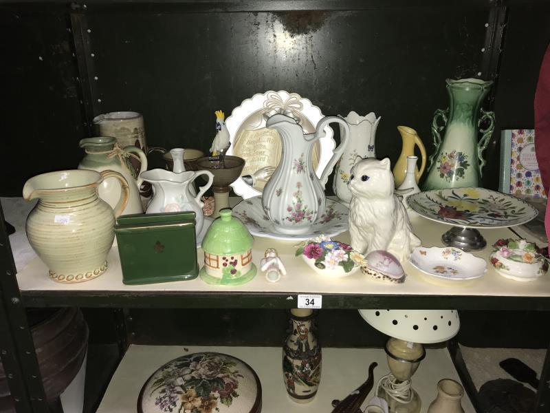 A good lot of china including Wedgewood, Aynsley, Royal Albert etc.